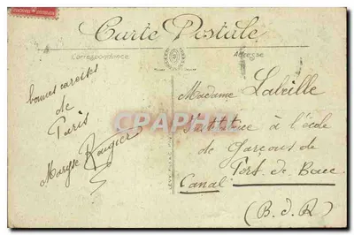 PARIS — Ogród Luksemburzki — LL. — n° 290 — Rewers