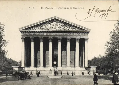 Paris — L'Église de la Madeleine — A. B. 47