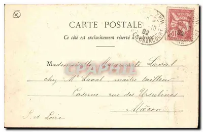 Paris - Église de la Madeleine — éditeur non identifié, n° de série 98 — Verso