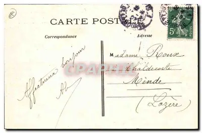 Paris — L'Église de la Madeleine et la statue de Jules Simon — C.M. n°140 — Verso