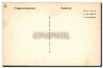Paris - L'Église de la Madeleine - LL — Verso