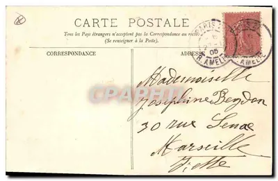 Paris — A Madeleine — LL, n°59 — Verso