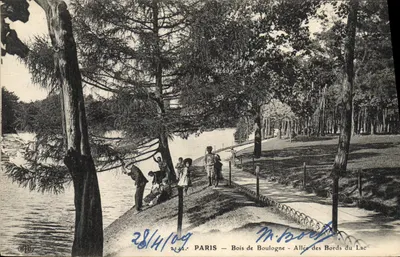 PARIS — Bois de Boulogne — Allée des Bords du Lac — n° 2142