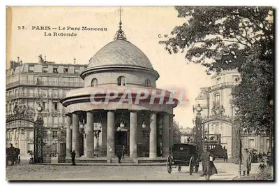Paryż — Park Monceau — Rotonda — C.M. n°23