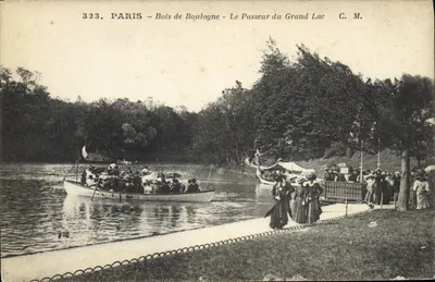 Paryż - Las Boulogne - Przewoźnik z Wielkiego Jeziora - C. M. n°323