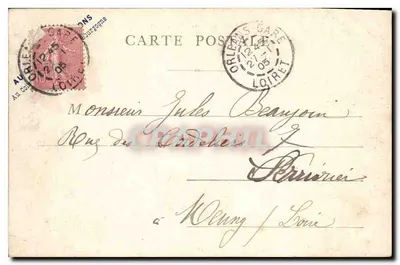 Parijs — Champs Élysées — uitzicht op het Triomfboog — Achterkant