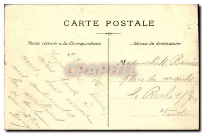 Paryż — Rue Soufflot i Panthéon — Wydawca nieodczytalny, numer serii nieodczytalny — Rewers