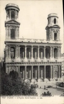 L'Église Saint-Sulpice — Paris — LL, n° 741