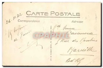 Paryż - DOME DES INVALIDES - LL, nr 238 — Rewers