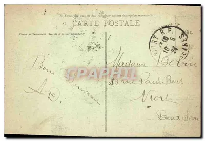 Paryż — Izba Deputowanych i Most Konkordii — Tout PARIS, wydawca 123 M. — Rewers
