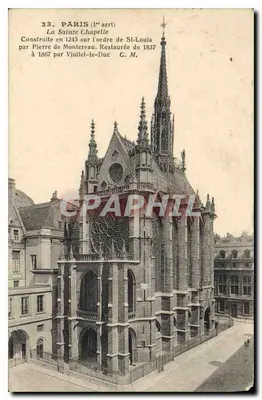 Paris (1er arrt) — La Sainte-Chapelle — C.M.