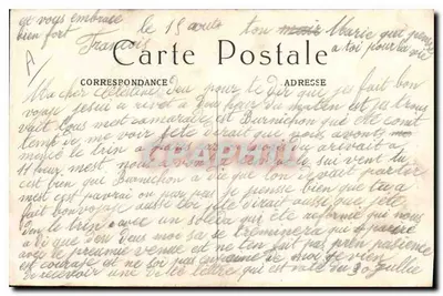 Parigi – Rue du Chevalier de la Barre – M.J. – n°653 — Verso