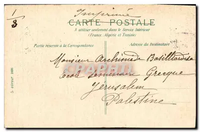 PARIS - Abside van Notre-Dame — L. Génirant, n° 2818, 1906 — Achterkant