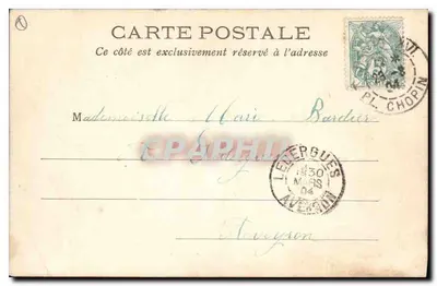 Paryż — Teatr Châtelet — J. J. & Cie, wyd., Angoulême-Paris — Rewers