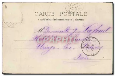 Parigi - Pavillon de Flore — Pavillon de Flore, Parigi, editore non identificato — Verso
