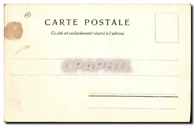 Paris — Église Saint-Augustin — Édition Louis Burgy, n° 3 — Verso