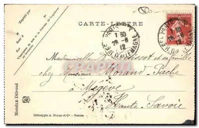 Paris — L'Église Saint-Augustin — Héliotypie A. Dugas et Cie - Nantes, n°30 — Verso