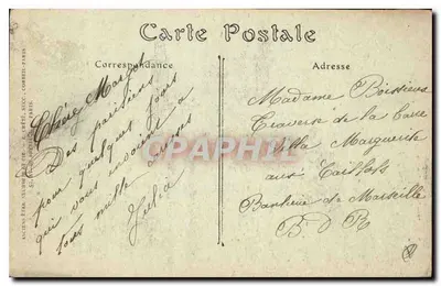 PARIS — Katedra Najświętszej Panny Maryi, fasada — JND.ROL. n°369 — Rewers