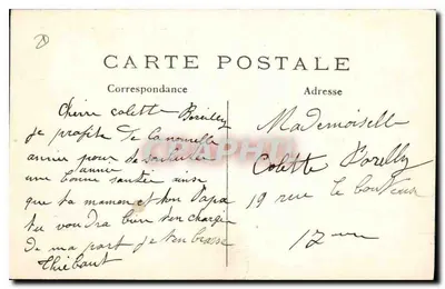 Parijs — Notre-Dame — M.J. n°538 — Achterkant