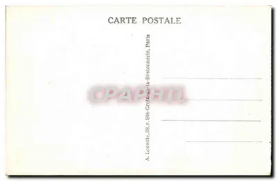 Paryż — Conciergerie — wydawca F. J. Tuy, nr 47 — Rewers