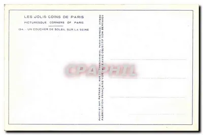 Parigi — Tramonto sulla Senna — Patras — Verso
