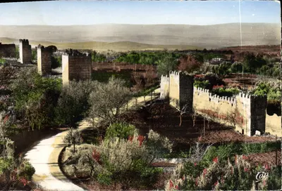 Velhos Muros de Mansourah — Tlemcen — editor Cai