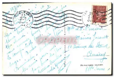 Lyon — most Change — P.L. (Photographie variéchla) — Rewers