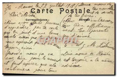 Ile Rousse — Falisy i Molo — LL. n°27 — Rewers