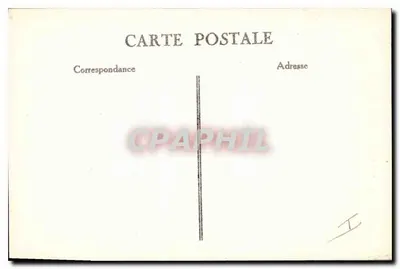Abadia de la Grande-Trappe (Orne) — Os Religiosos se dirigindo da Igreja para a Sala Capitular — editor não visível — Verso