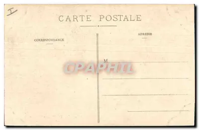 Dormitorio monastico — La Grande-Trappe vicino a Mortagne (Orne) — Collezione G. T. — Verso