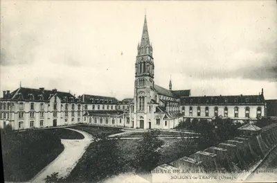 Abadia de La Grande-Trappe — Vista geral — Soligny-la-Trappe (Orne)