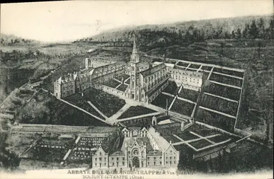 Abadia de La Grande-Trappe — Vista geral — Soligny-la-Trappe (Orne)