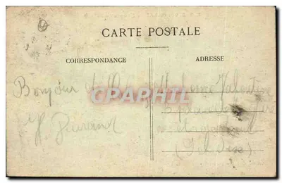 Calais — Godzina kąpieli — Stevenard & Bill, Boulogne-sur-Mer, nr 3090 — Rewers