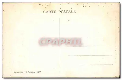 Marseille — Basílica de Nossa Senhora da Guarda — editor não identificado — Verso