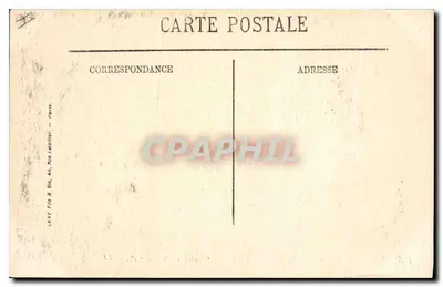 Fontainebleau — Le Palais. — Chambre à Coucher de Napoléon Ier — LL. — Verso