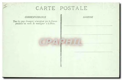 Fontainebleau — A Floresta — A Rua Louis-Philippe — LL. — N° 103 — Verso