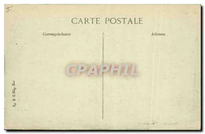 Palácio de FONTAINEBLEAU — Vista Geral — Editor: Centaure (n° 35) — Verso