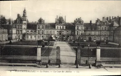Fontainebleau — Pałac — Kwatera Uroczystości — LL