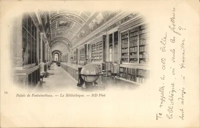 Pałac w Fontainebleau — Biblioteka — ND Pbot