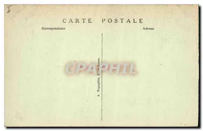 Paleis van FONTAINEBLEAU — Gevel en hoofdingang — A. P. — Achterkant