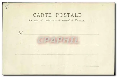 Pavillon Maintenon — Fontainebleau — B.F. Paris — Verso