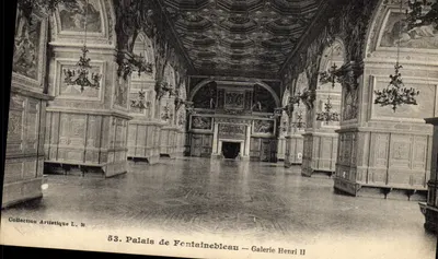 Pałac w Fontainebleau — Galeria Henri II — Zbiór Artystyczny L. M. nr 53