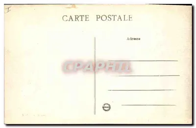 Palácio de Fontainebleau — O Lago das Carpas — Coleção Artística L. M. — Verso