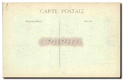 Fontainebleau widziany z samolotu — Zamek — Nieznany wydawca, numer serii 2 — Rewers