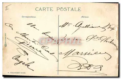 Èze-sur-Mer — Ogólny widok — ND. Fot. (seria 730) — Rewers