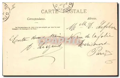 Arles — Ruiny Teatru Rzymskiego — Corrèze & J. Païev — Rewers