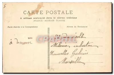 Arles - Statua Nioby — Fototypia N. Lacour, Marsylia, nr 2305 — Rewers