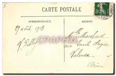 Arles — Les Alyscamps — Alej Tombsów — Rewers