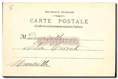 Arles - 1841 - Wewnętrzne wnętrze klasztoru Świętego Trofimego — (Pilary rzymskie) — Fototyp. E. Lacour — Marsylia — Rewers