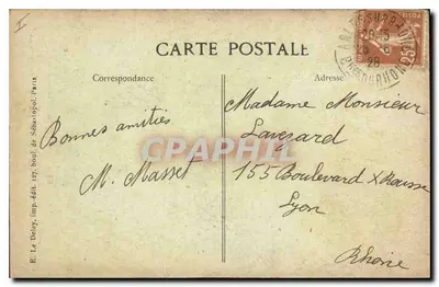 Arles — Portal Świętego Trofimego — NOVELTA — Rewers